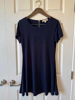 Michael Kors Women's Navy Blue Swing Dress